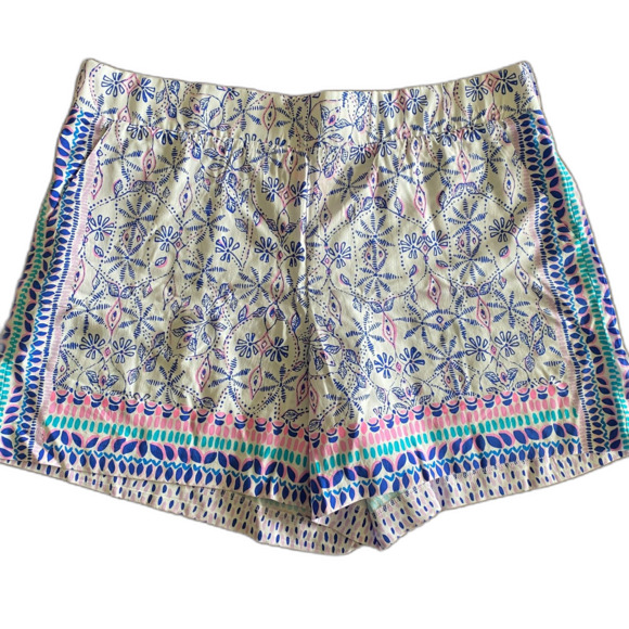Lilly Pulitzer Neilah Time To Shine Printed Rayon Shorts Women's XL - Picture 1 of 9